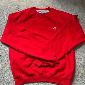 Champion - red sweatshirt